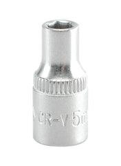 Hexagonal Socket 5mm 1/4"Dr CRV Yato Brand YT-1403