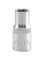 Hexagonal Socket 6mm 1/4"Dr CRV Yato Brand YT-1405