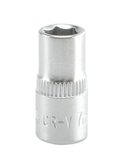 Hexagonal Socket 7mm 1/4"Dr CRV Yato Brand YT-1406