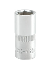 Hexagonal Socket 8mm 1/4"Dr CRV Yato Brand YT-1407