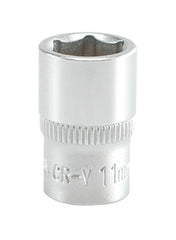 Hexagonal Socket 11mm 1/4"Dr CRV Yato Brand YT-1410
