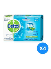 4-Piece Anti Bacterial Cool Soap Bar 175g