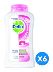 Skin Care Antibacterial Body Wash Pack Of 6 250ml