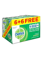 Dettol 12-Piece Original Soap 140 g