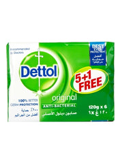 6-Piece Original Soap 120g