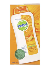Re-Energize Anti-Bacterial Body Wash With Scrubber 250ml