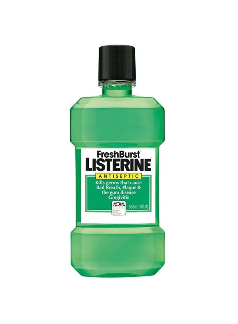 Fresh Burst Antiseptic Mouthwash 500ml - Telemall UAE
