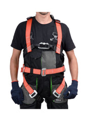 Safety Harness w/ Front Belt & Waist Belt Yato Brand YT-74220