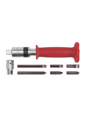 Impact Screwdriver With Plastic Handle 8pcs/sets Yato Brand YT-2800 PL