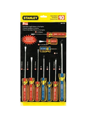 Screwdriver Set 10Pcs 69-172 (Magnetic Tip) Stanley