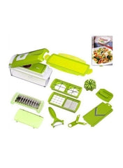 Super Slicer Plus Vegetable Fruit Peeler Green 1.4pounds - Telemall UAE