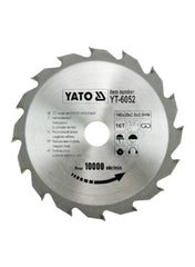 TCT Circular Saw Blade for Wood 125x22x40T Yato Brand YT-6052T