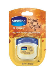 Vaseline Cream Brulee Lip Therapy Lip Balm Oz Ounce 0.25 ounce