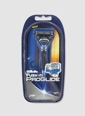 Fusion Proglide Machine With 2 Blade Blue/Black - Telemall UAE