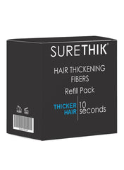 Sure Thik Hair Building Fiber Refill Pack Black 50g