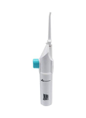 Portable Power Dental Floss Water Jet White/Blue - Telemall UAE