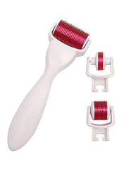 3-In-1 Derma Roller White/Red