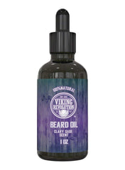 Natural Clary Sage Scent Beard Oil 30ml