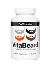 Vitabeard Facial Hair Support Formula - 90 Capsules