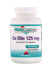Ox Bile 125 mg - 180 Capsules