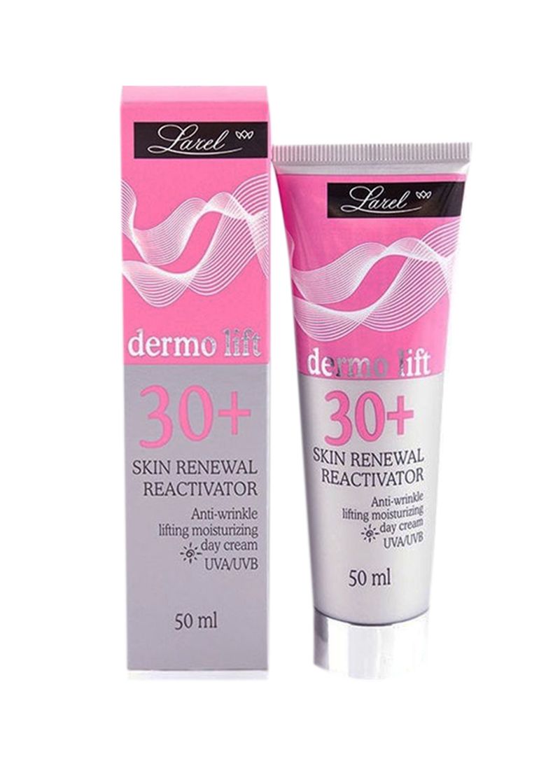 Dermo Lift 30 Plus Skin Renewal Reactivator Moisturizing Day Cream 50ml - Telemall UAE