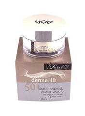 Dermot Lift 50 Plus Skin Renewal Reactivator Anti-Wrinkle Night Cream 50ml - Telemall UAE