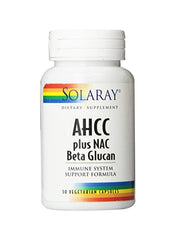 AHCC Plus NAC Beta Glucan Dietary Supplement - 30 Capsules
