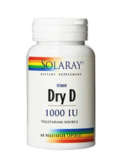 Vitamin Dry D 1000 IU Dietary Supplement - 60 Capsules