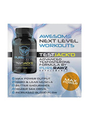 Test Jacked Testosterone Booster 90 Capsules