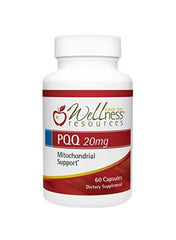 PQQ Mitochondrial Support Supplement 20mg - 60 Capsules