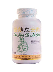 Shu Jing Li an San Dietary Supplement 500mg 100 Capsules