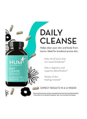 Daily Cleanse Skin And Body Detox With Organic Algae Supplement - 60 Vegetarian Capsules