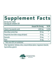 C1000 Antioxidant Support Dietary Supplement 1000 mg - 120 Capsules