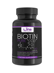 Biotin Pure Dietary Supplement - 60 Capsules