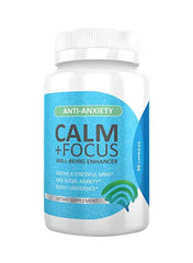 Calm + Focus Well Being Enhancer Dietary Supplement - 60 Capsules