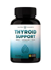 Thyroid Support Complex With Iodine Dietary Supplement - 60 Capsules
