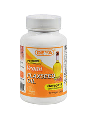 Vegan Flax Seed Oil 500mg - 90 Capsules