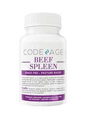 Beef Spleen Grass Fed Dietary Supplement - 180 Capsules