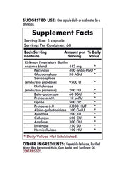Biofilm Defense Enzyme Dietary Supplement - 60 Capsules