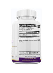 Saffron Extract Dietary Supplement - 60 Capsules