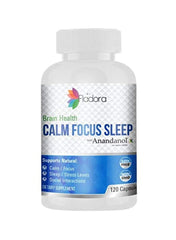 Brain Health Calm Focus Sleep Dietary Supplement - 120 Capsules