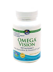 Pack Of 2 Omega Vision Dietary Supplement 1000 Mg - 60 Capsules