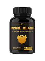 Prime Beard Dietary Supplement - 60 Capsules