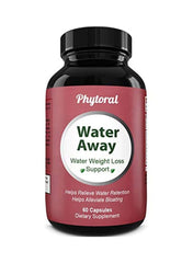 Phytoral Water Away Dietary Supplement - 60 Capsules