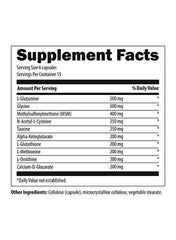 Amino-D-Tox Dietary Supplement - 90 Vegetarian Capsules