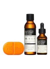 Galactomyces Pure Vitamin C Toner With Glow Serum And V10 Vitamin C Soap 30ml