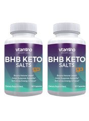 Pack Of 2 BHB Keto Salts - 120 Capsules