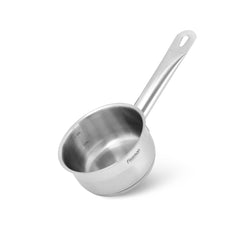 Fissman Kitchen Cookware Sauce Pan Arielle 12Ã—6 cm / 0,6 Ltr Without Lid (Stainless Steel)