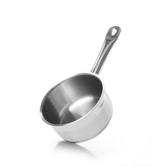 Fissman Kitchen Cookware Sauce Pan Arielle 14Ã—7 cm / 1,0 Ltr Without Lid (Stainless Steel)