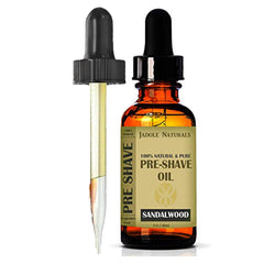 Sandalwood Shaving Oil Clear 30ml